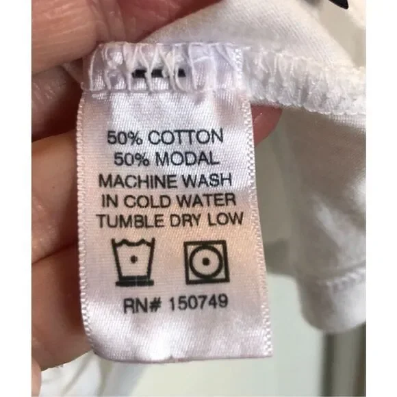 ME UNDIES - NEW - L Sz XL  “I ♥️ ME” Scoop Neck Short Sleeve Tee. Modal & Cotton - Picture 5 of 10